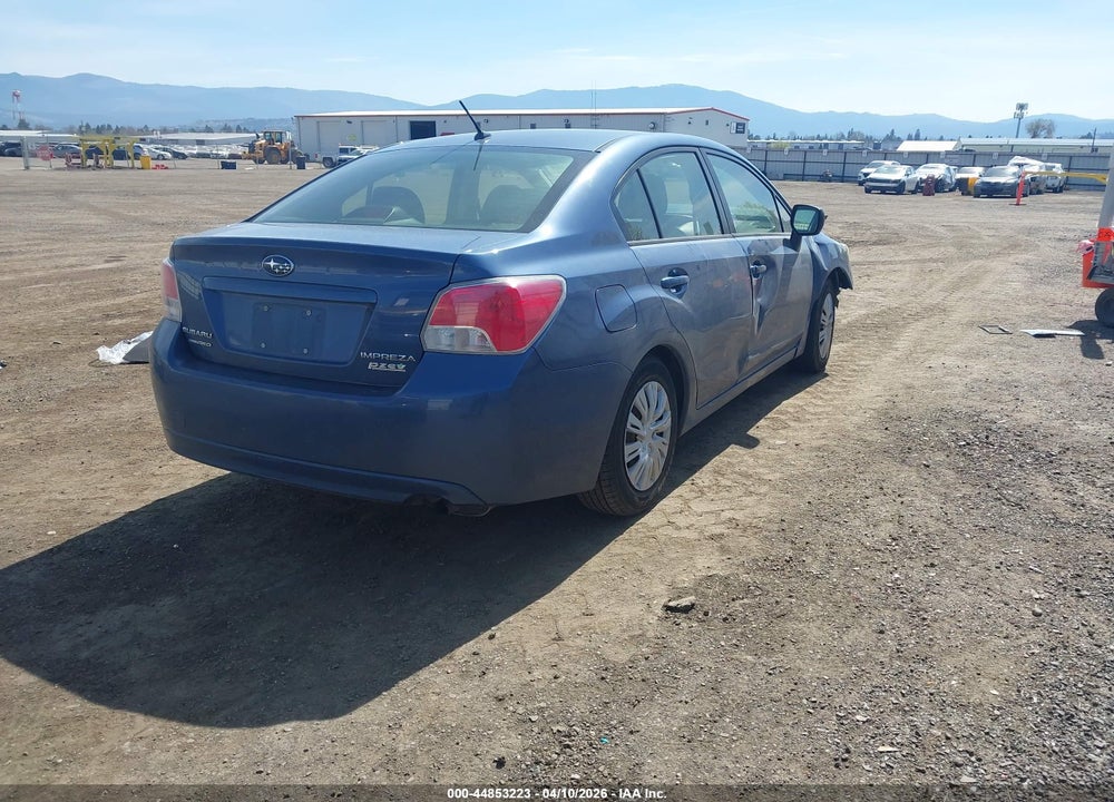 2013 SUBARU IMPREZA 2.0I VIN: JF1GJAA61DH024616