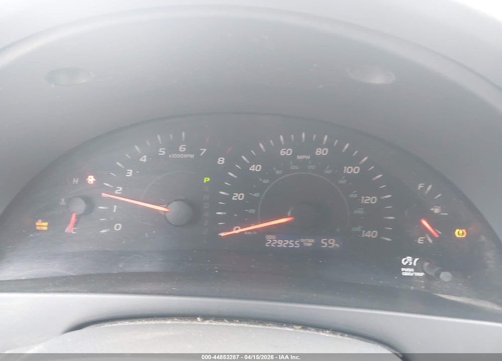 2007 TOYOTA CAMRY LE VIN: 4T1BE46K47U516015