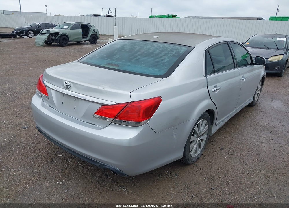 2011 TOYOTA AVALON LIMITED VIN: 4T1BK3DB6BU379724