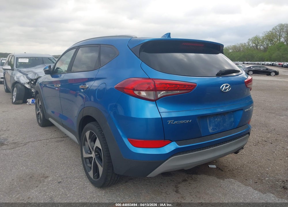 2018 HYUNDAI TUCSON LIMITED VIN: KM8J33A23JU734389