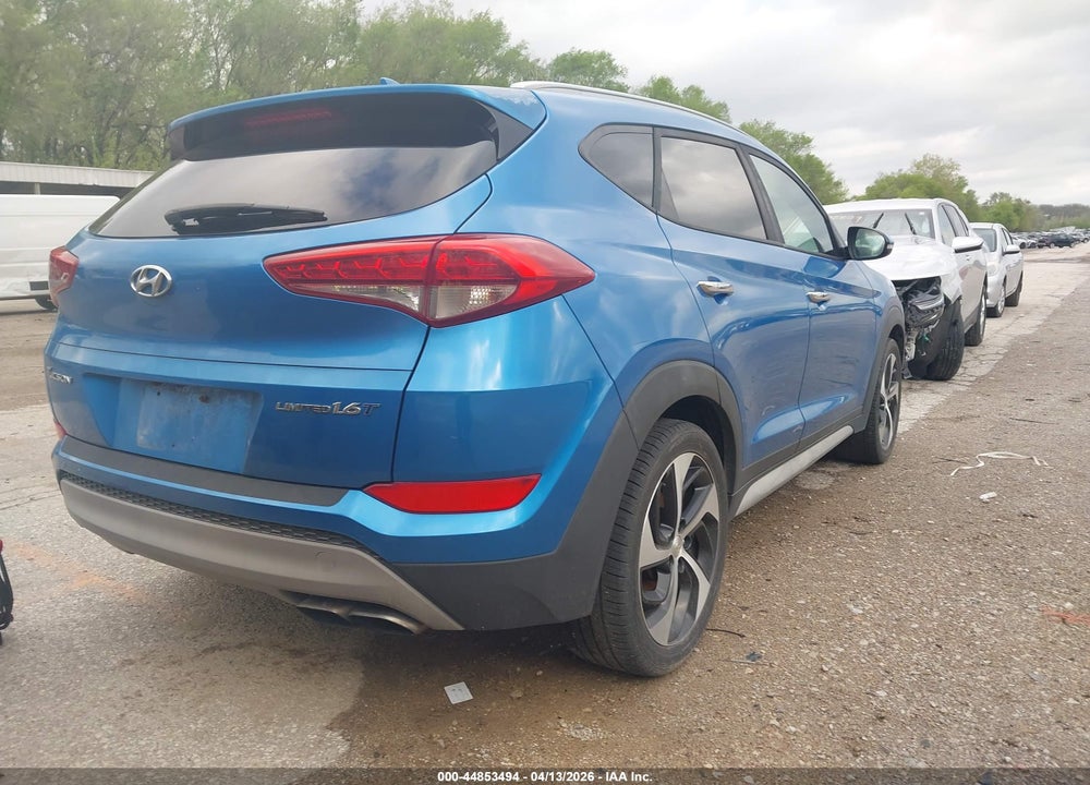 2018 HYUNDAI TUCSON LIMITED VIN: KM8J33A23JU734389
