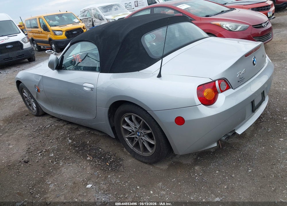 2004 BMW Z4 2.5I VIN: 4USBT33534LR69122