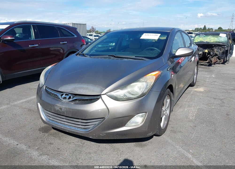 2013 HYUNDAI ELANTRA GLS VIN: 5NPDH4AE5DH237216
