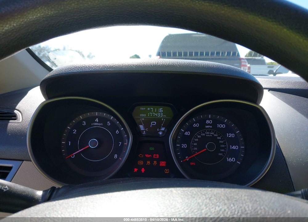 2013 HYUNDAI ELANTRA GLS VIN: 5NPDH4AE5DH237216