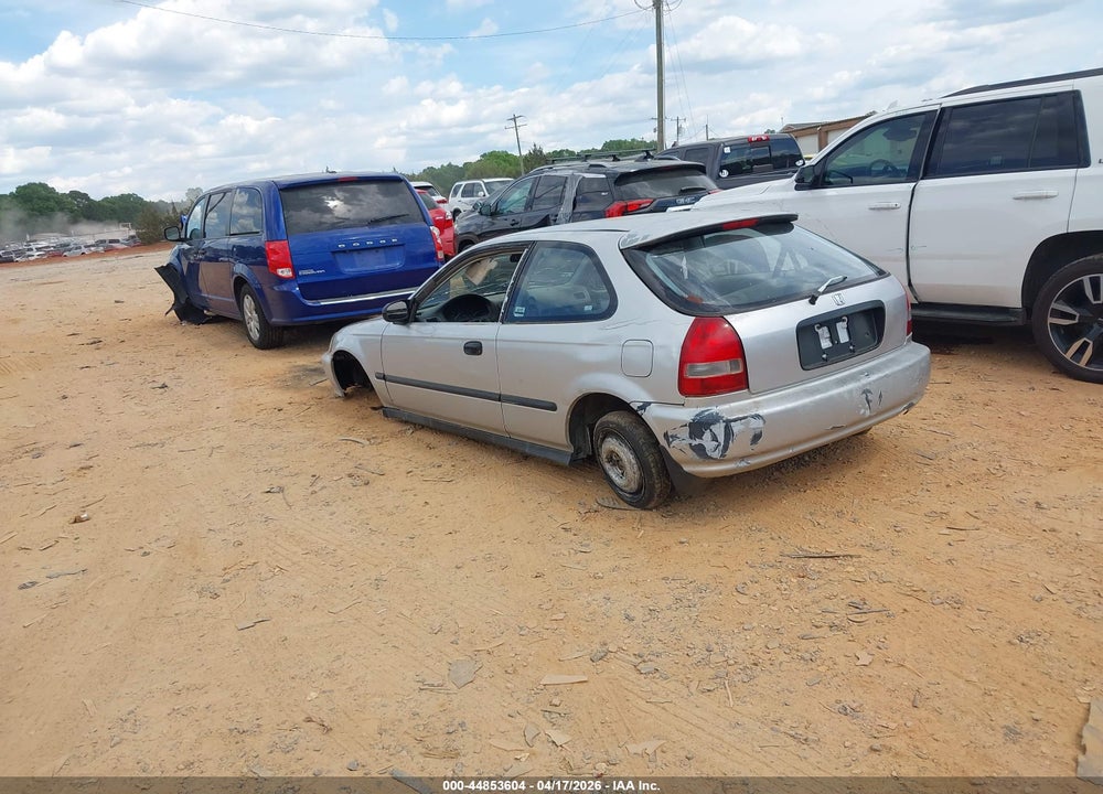 1999 HONDA CIVIC DX VIN: 2HGEJ6449XH105596