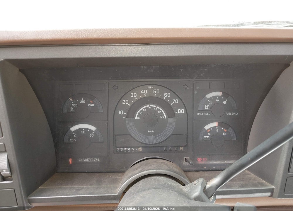 1991 CHEVROLET GMT-400 C2500 VIN: 1GBGC24K4ME181565