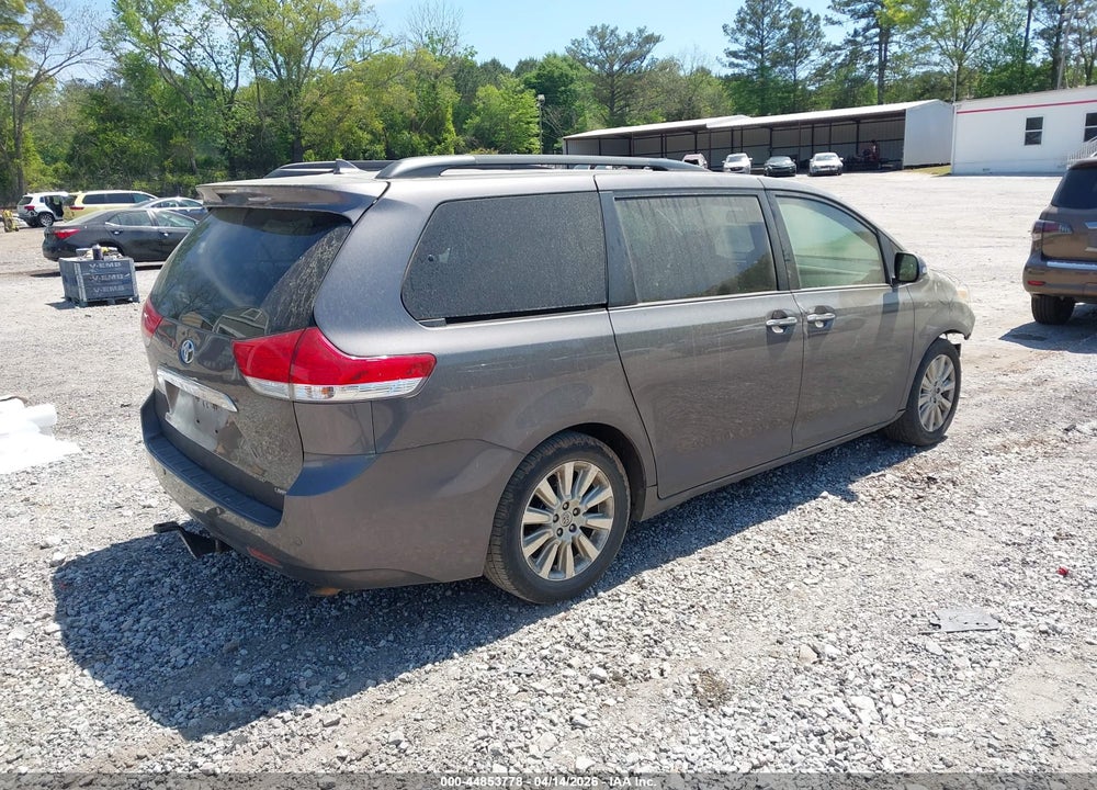 2013 TOYOTA SIENNA LIMITED V6 7 PASSENGER VIN: 5TDYK3DC0DS373898