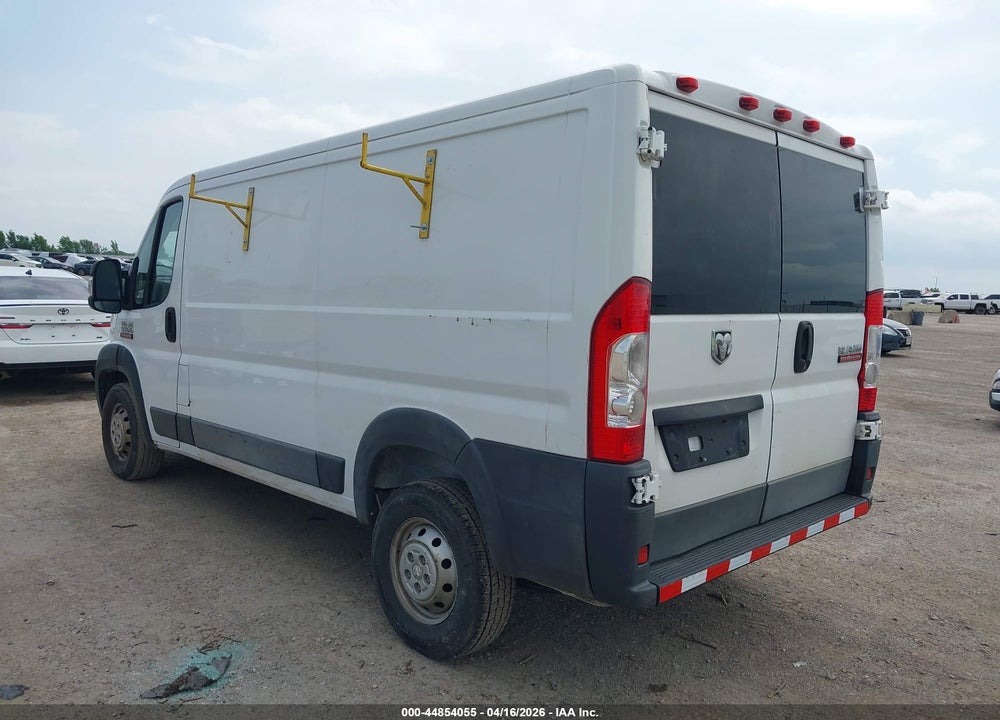 2017 RAM PROMASTER 1500 LOW ROOF 136 WB VIN: 3C6TRVAG9HE539948