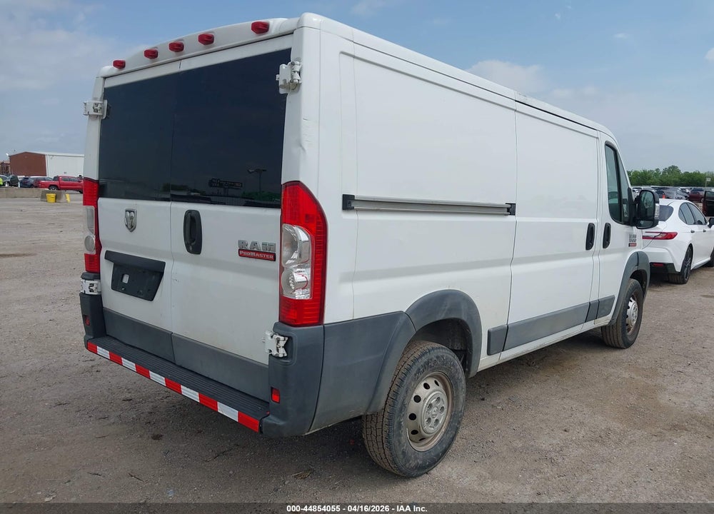 2017 RAM PROMASTER 1500 LOW ROOF 136 WB VIN: 3C6TRVAG9HE539948
