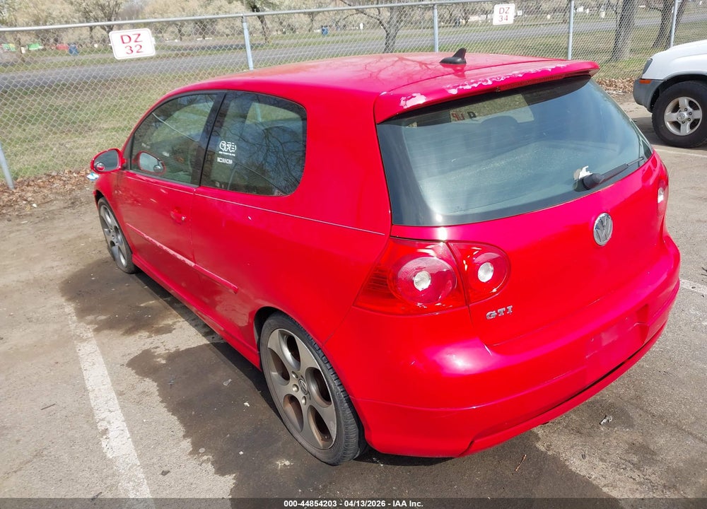 2008 VOLKSWAGEN GTI 2-DOOR VIN: WVWFV71K48W133986