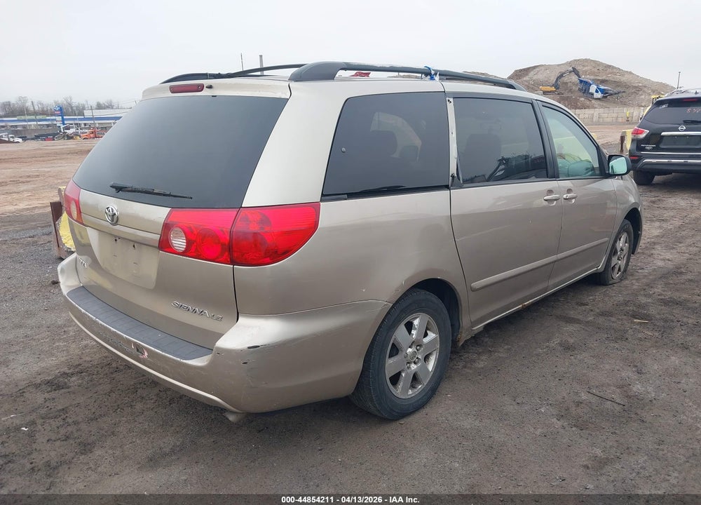 2007 TOYOTA SIENNA LE VIN: 5TDZK23C27S077060