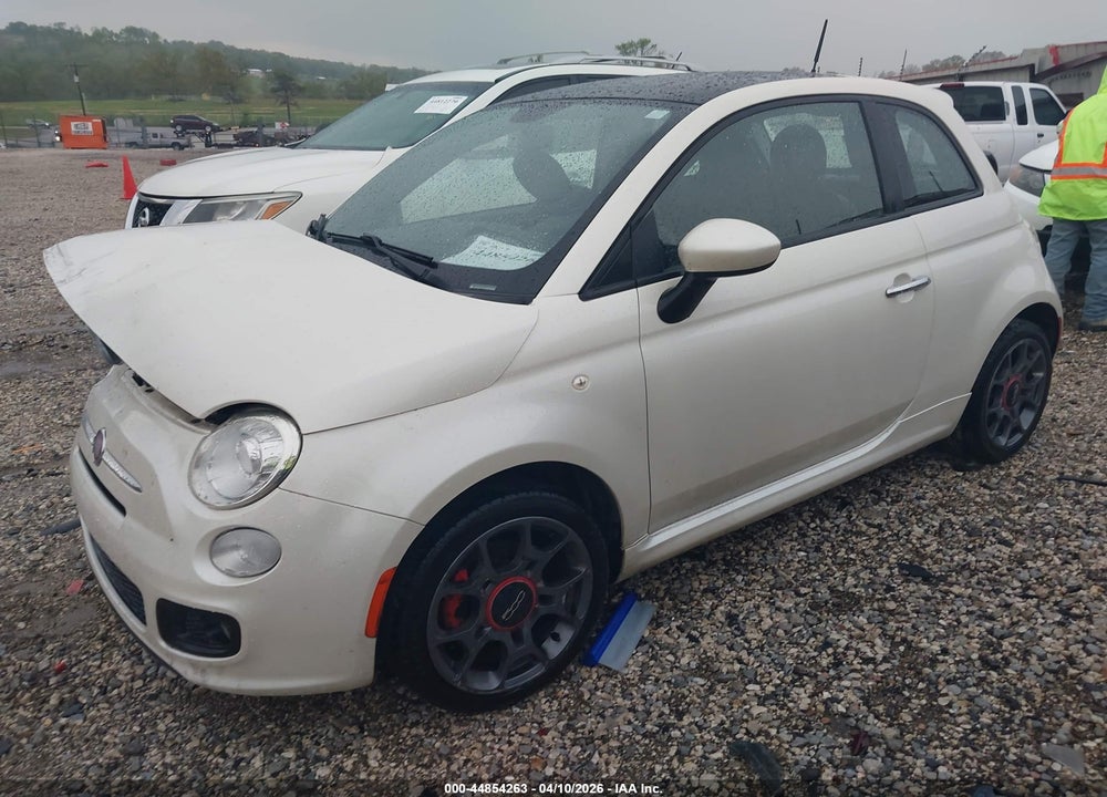 2012 FIAT 500 SPORT VIN: 3C3CFFBR0CT360861