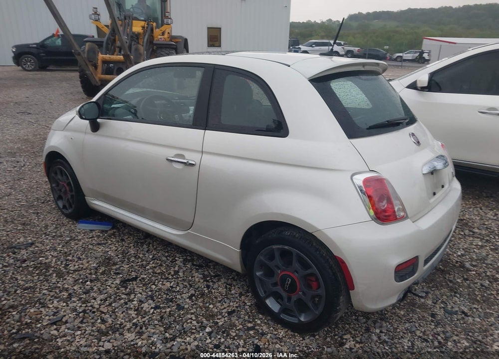 2012 FIAT 500 SPORT VIN: 3C3CFFBR0CT360861