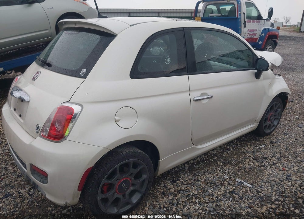 2012 FIAT 500 SPORT VIN: 3C3CFFBR0CT360861