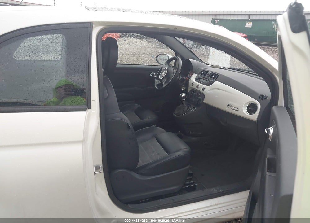 2012 FIAT 500 SPORT VIN: 3C3CFFBR0CT360861