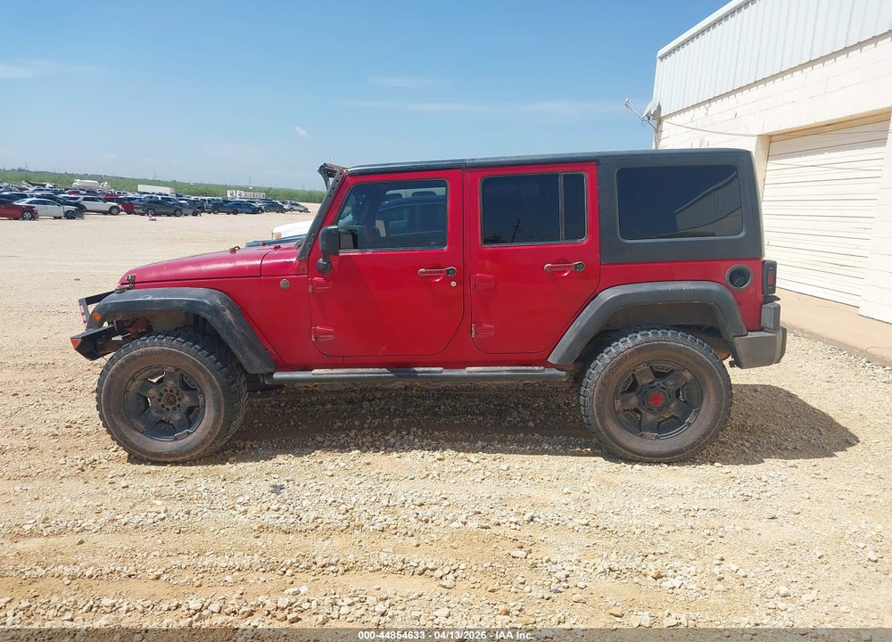 2012 JEEP WRANGLER UNLIMITED SPORT VIN: 1C4HJWDG7CL114509