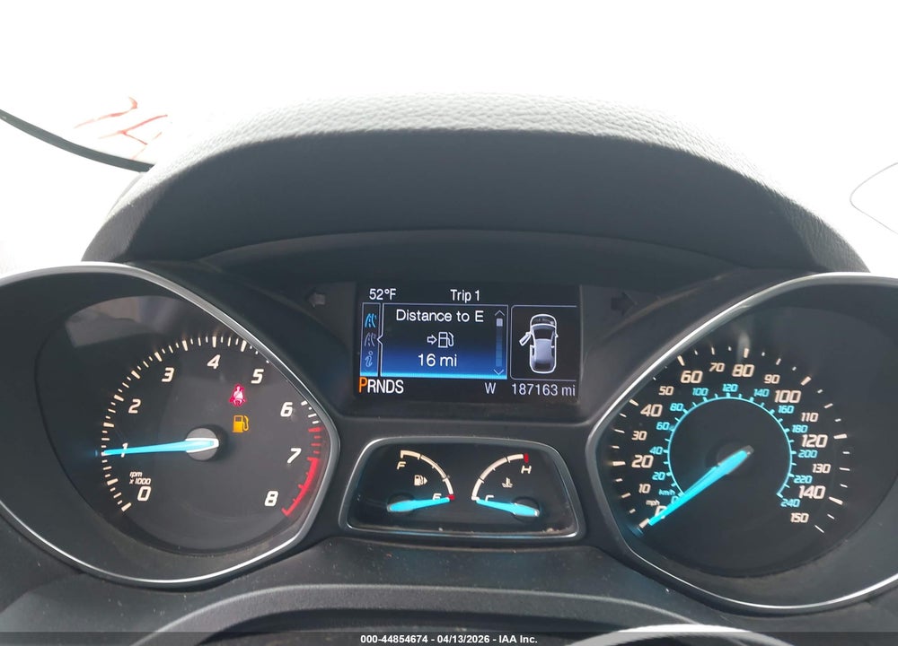 2013 FORD ESCAPE SE VIN: 1FMCU0GX2DUB64672