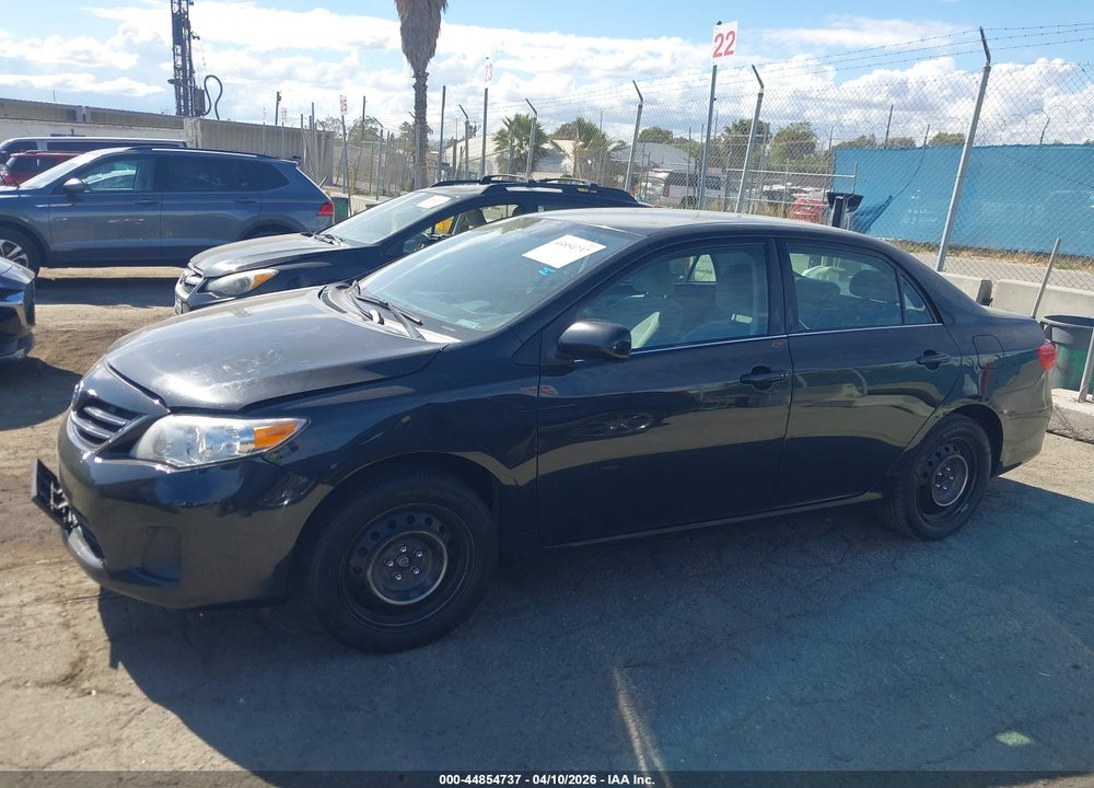 2013 TOYOTA COROLLA LE VIN: 5YFBU4EE3DP125675