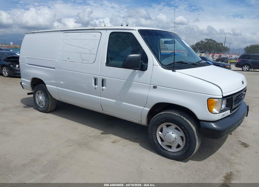2000 FORD E-250 COMMERCIAL VIN: 1FTNE2425YHB50911