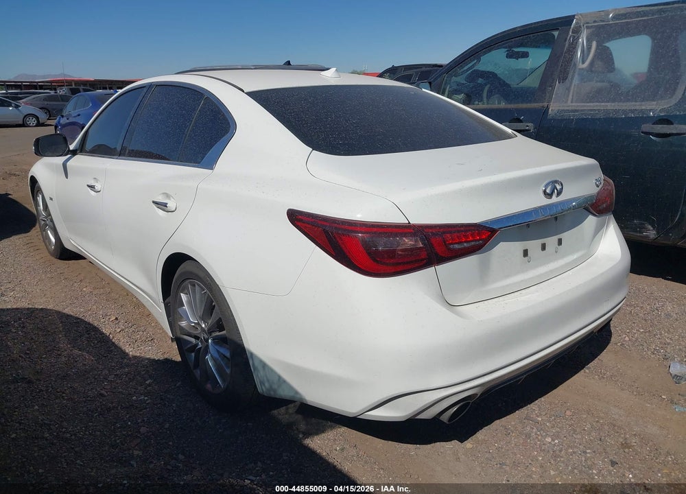 2018 INFINITI Q50 3.0T LUXE VIN: JN1EV7AP3JM590302