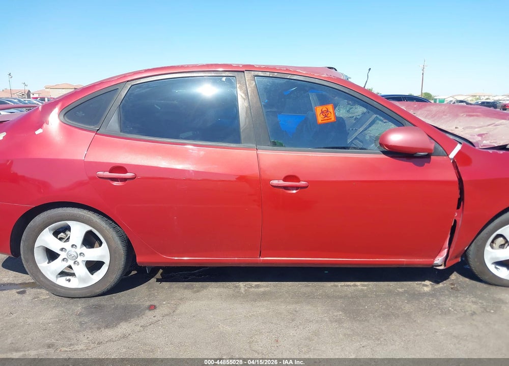 2008 HYUNDAI ELANTRA GLS/SE VIN: KMHDU46D48U536554