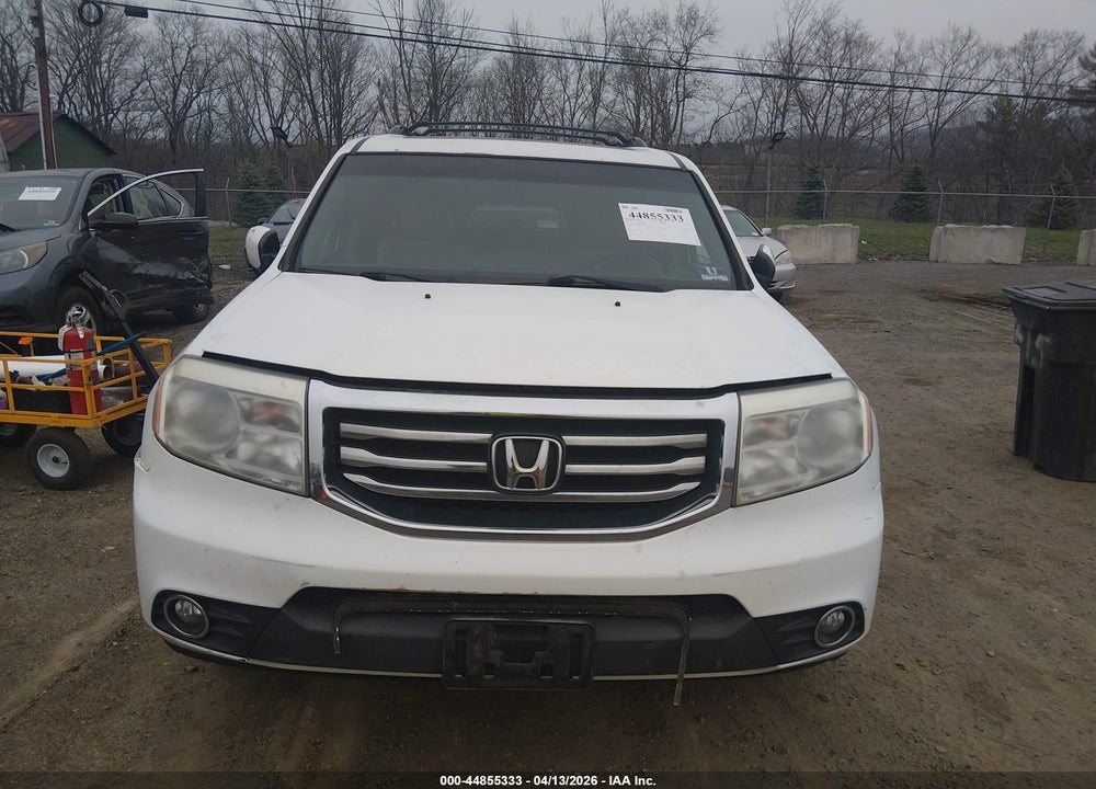 2012 HONDA PILOT EX-L VIN: 5FNYF4H5XCB086240