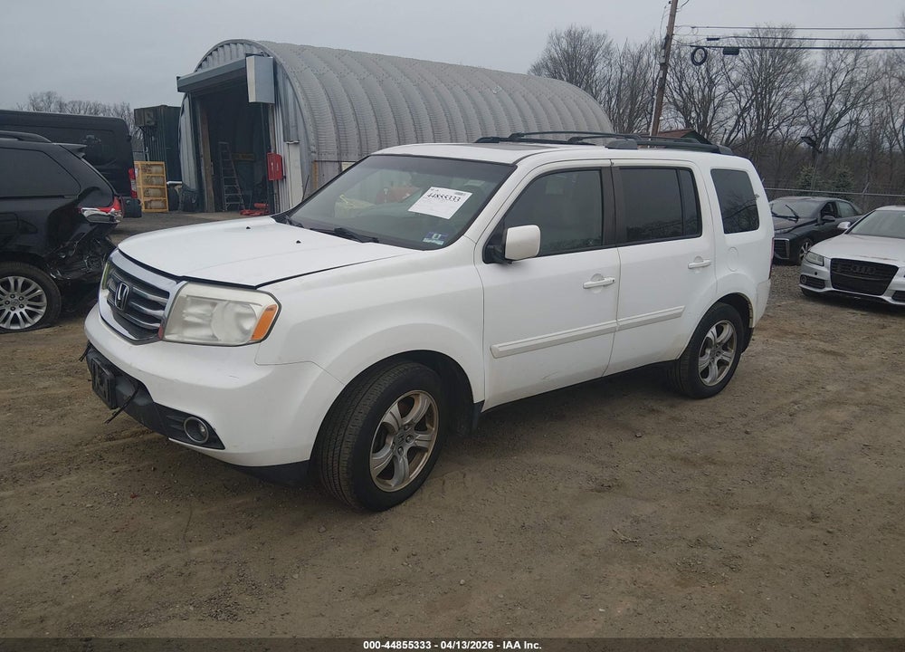2012 HONDA PILOT EX-L VIN: 5FNYF4H5XCB086240