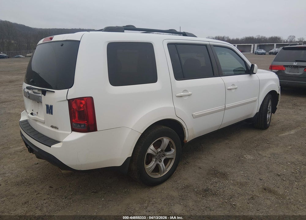 2012 HONDA PILOT EX-L VIN: 5FNYF4H5XCB086240