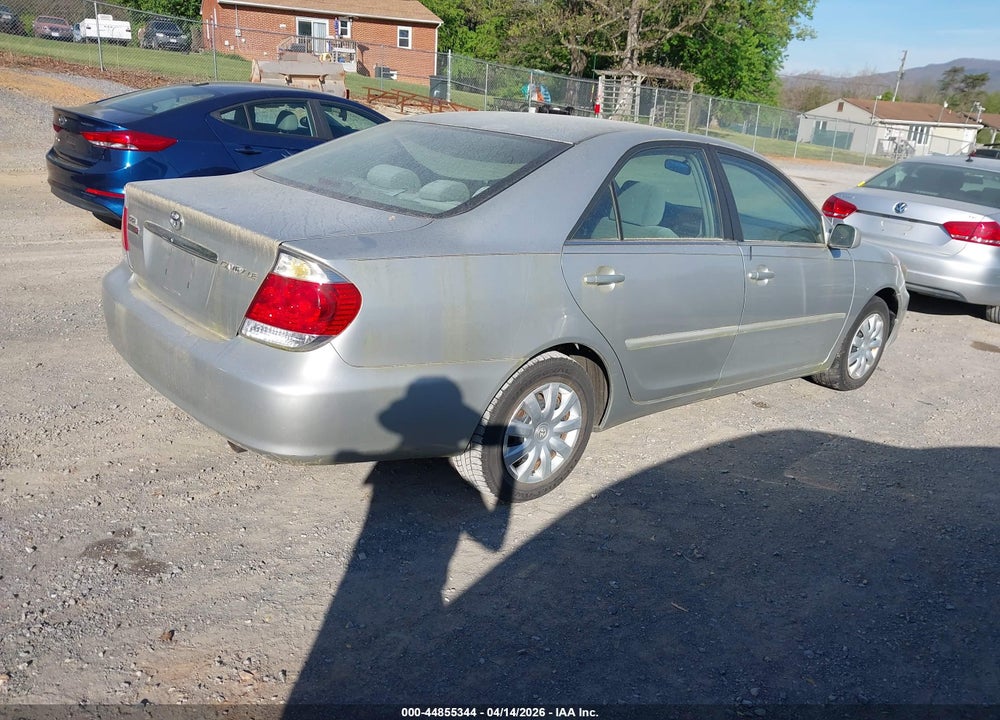 2005 TOYOTA CAMRY LE VIN: 4T1BE30K95U615882