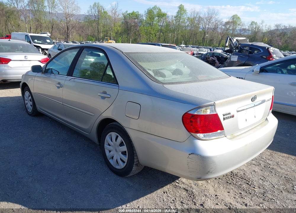 2005 TOYOTA CAMRY LE VIN: 4T1BE30K95U615882