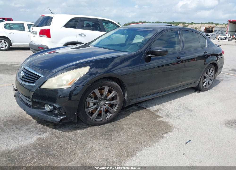 2012 INFINITI G37 LIMITED EDITION VIN: JN1CV6AP2CM621320