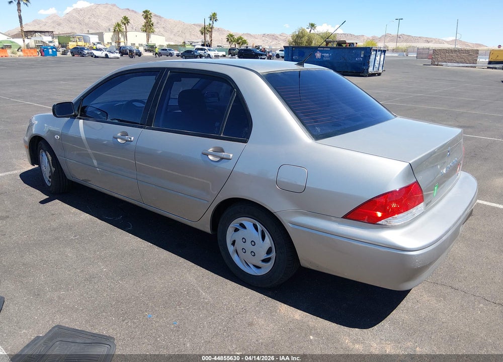 2003 MITSUBISHI LANCER ES VIN: JA3AJ26E93U067708
