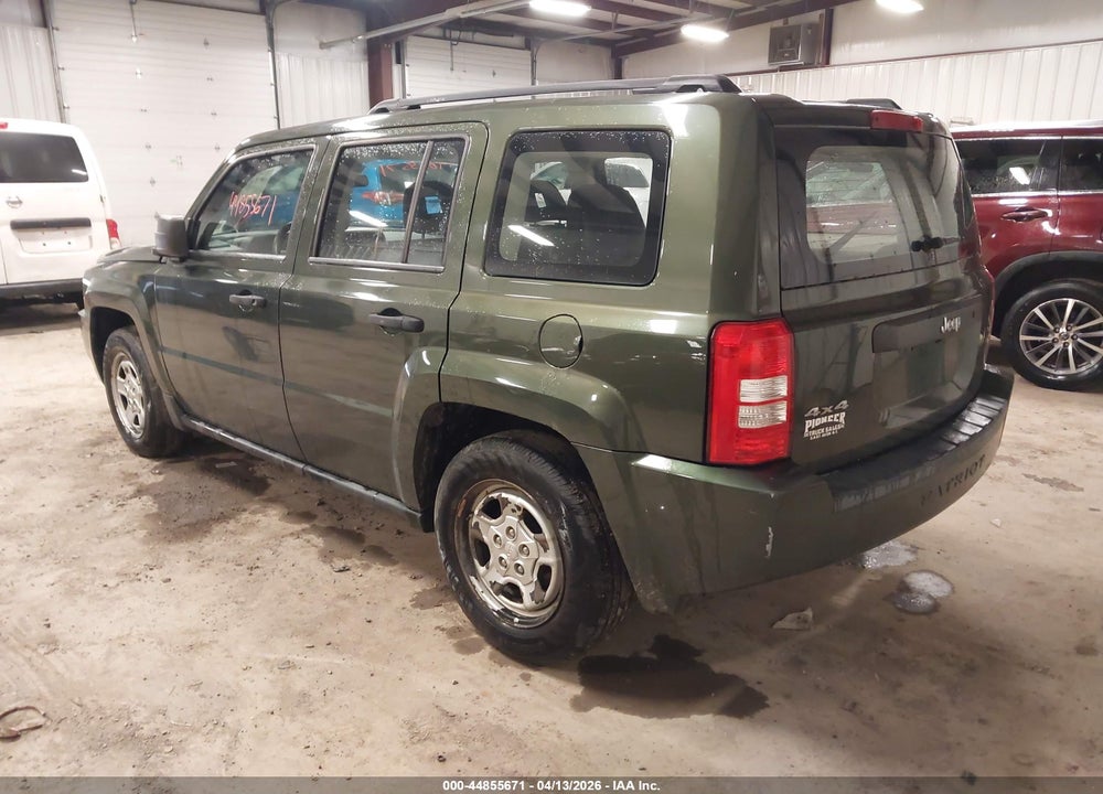 2008 JEEP PATRIOT SPORT VIN: 1J8FF28W78D776880