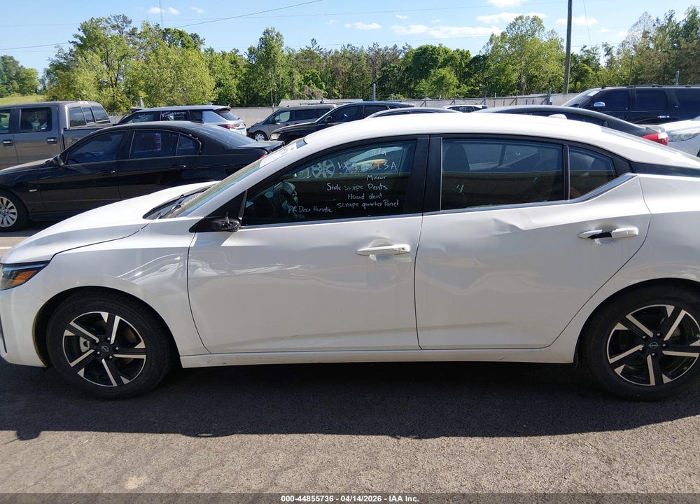 2025 NISSAN SENTRA SV VIN: 3N1AB8CV9SY385185