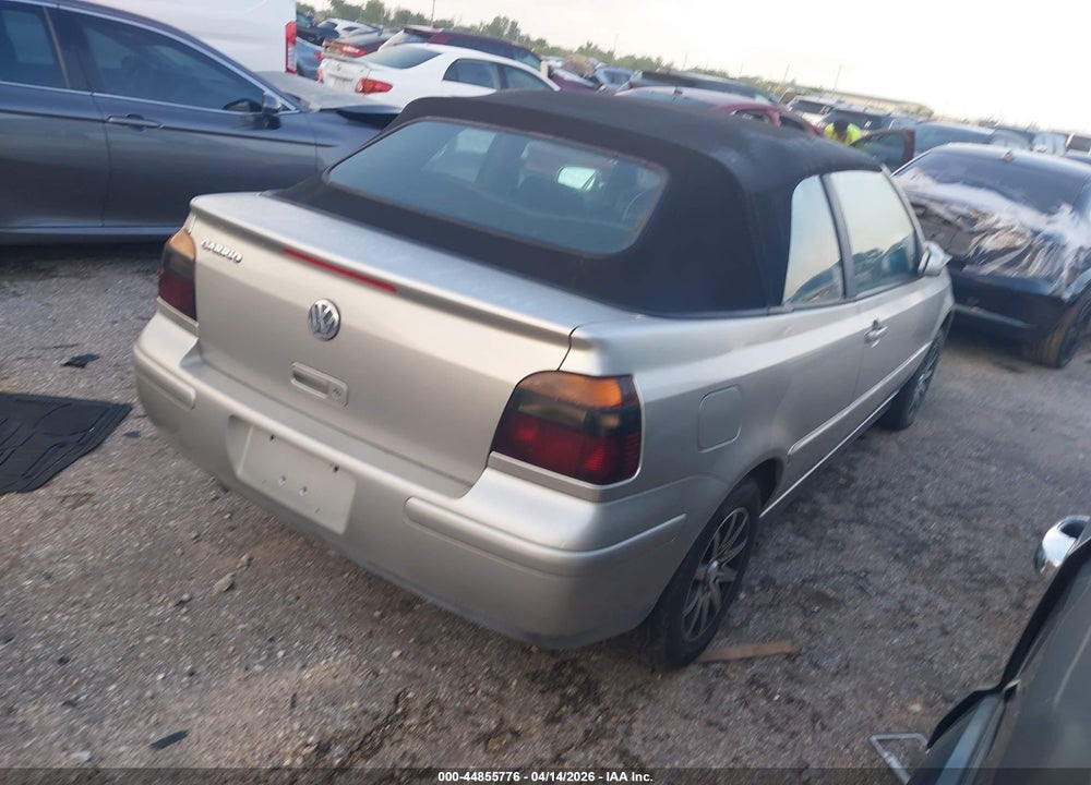 1999 VOLKSWAGEN CABRIO GLS VIN: 3VWDB61E1XM816809