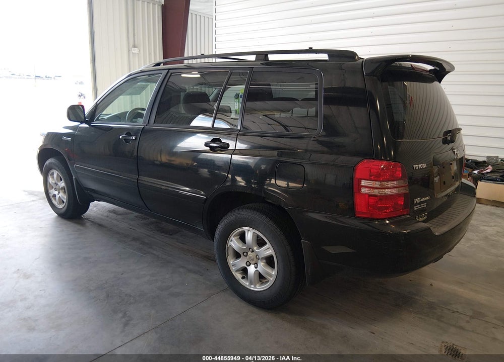 2003 TOYOTA HIGHLANDER LIMITED V6 VIN: JTEHF21A530117545