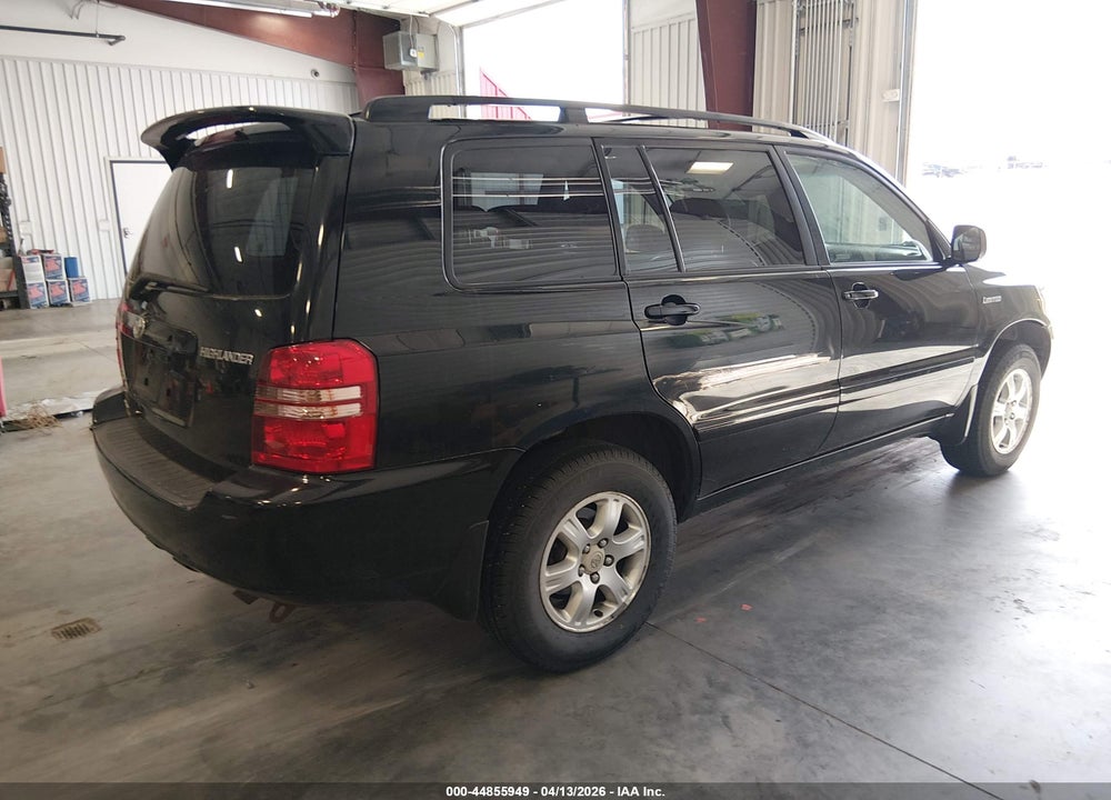 2003 TOYOTA HIGHLANDER LIMITED V6 VIN: JTEHF21A530117545