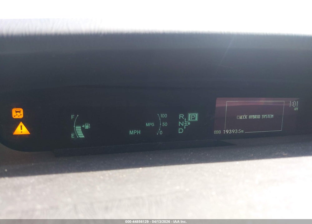 2010 TOYOTA PRIUS II VIN: JTDKN3DU6A0199680
