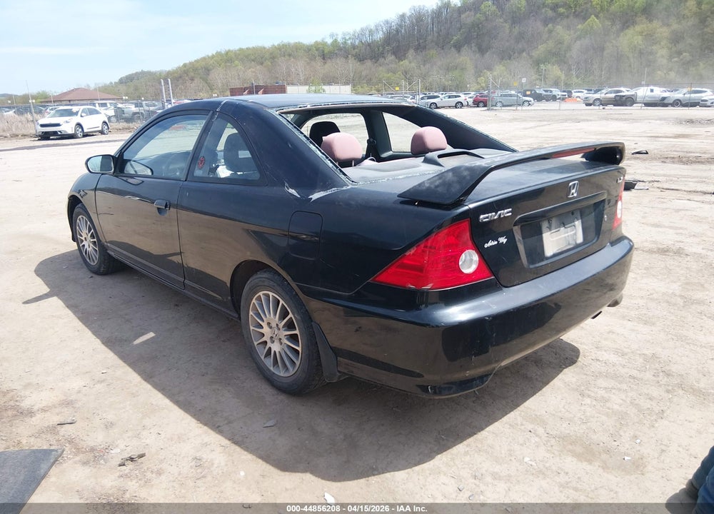 2005 HONDA CIVIC LX VIN: 1HGEM21525L074527