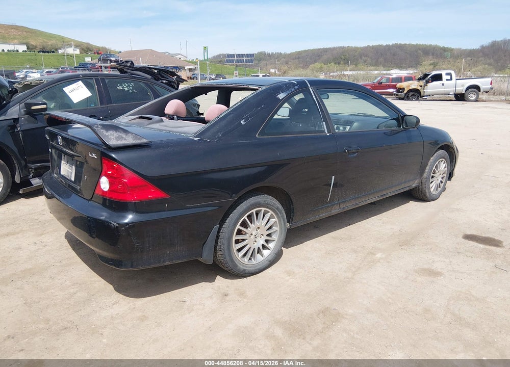 2005 HONDA CIVIC LX VIN: 1HGEM21525L074527