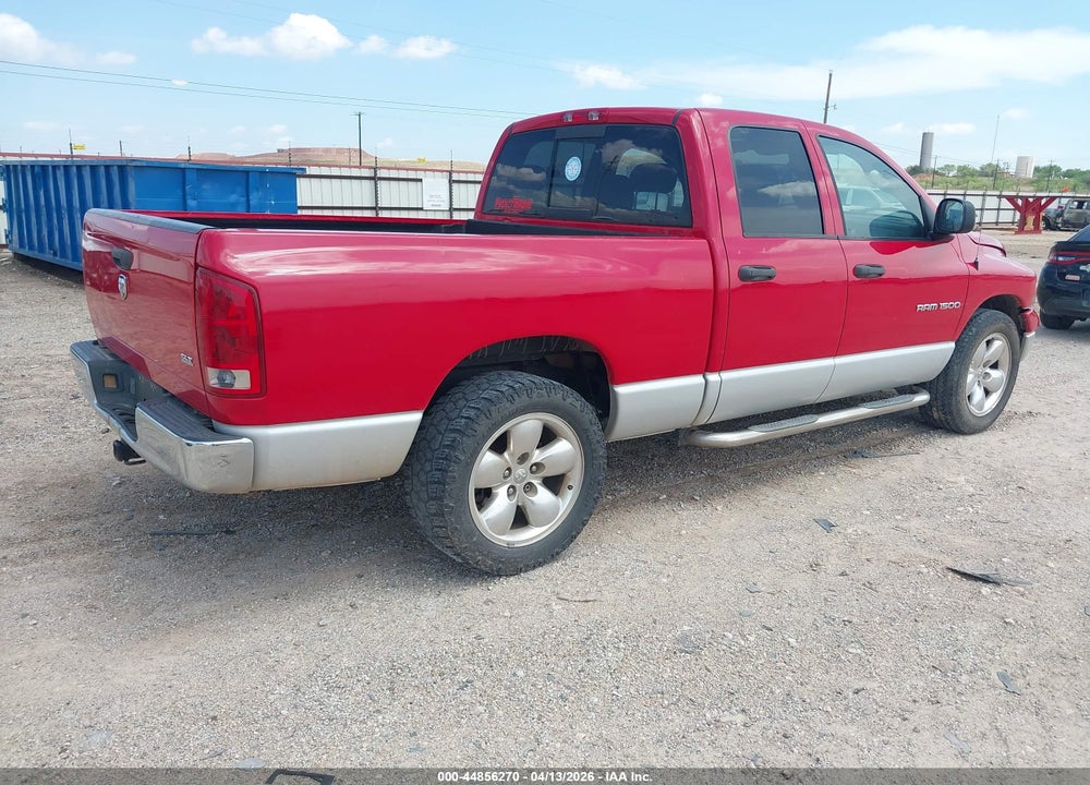 2005 DODGE RAM 1500 SLT/LARAMIE VIN: 1D7HA18N55S123879