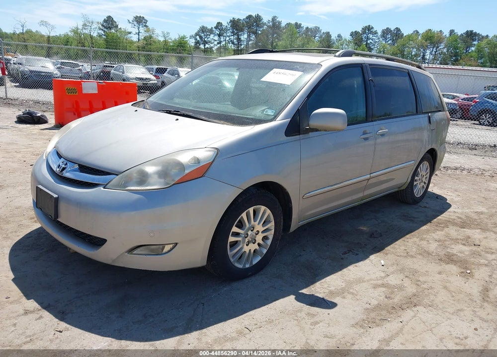 2008 TOYOTA SIENNA LIMITED VIN: 5TDZK22C68S117434