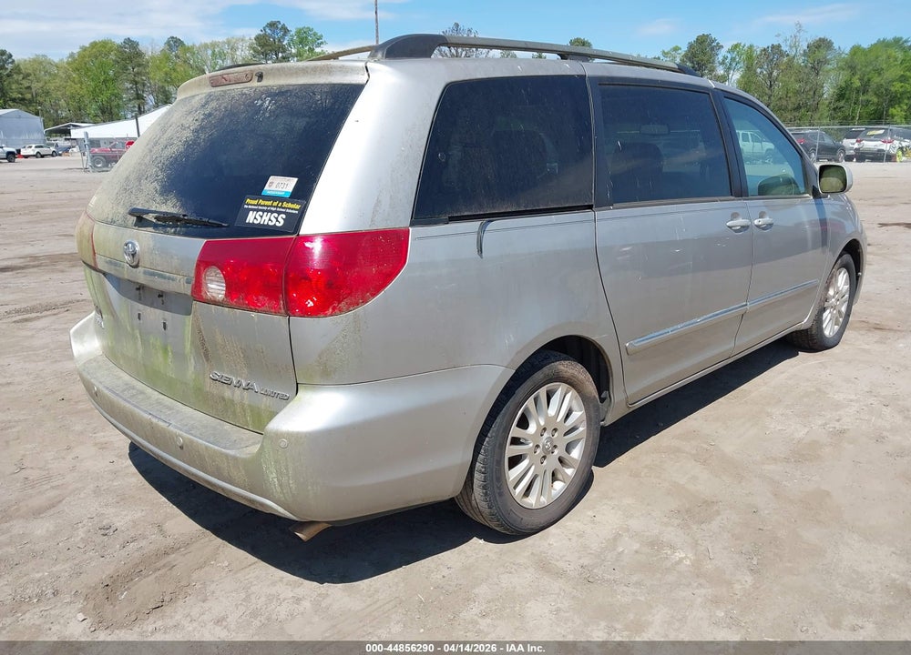 2008 TOYOTA SIENNA LIMITED VIN: 5TDZK22C68S117434