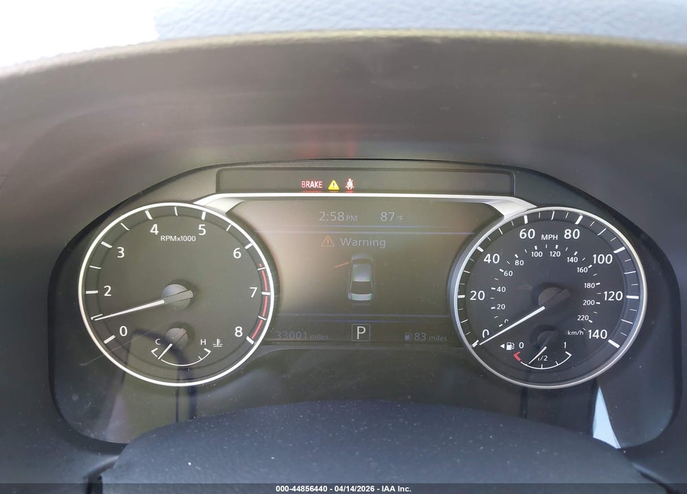 2025 NISSAN ALTIMA SV FWD VIN: 1N4BL4DV6SN382981
