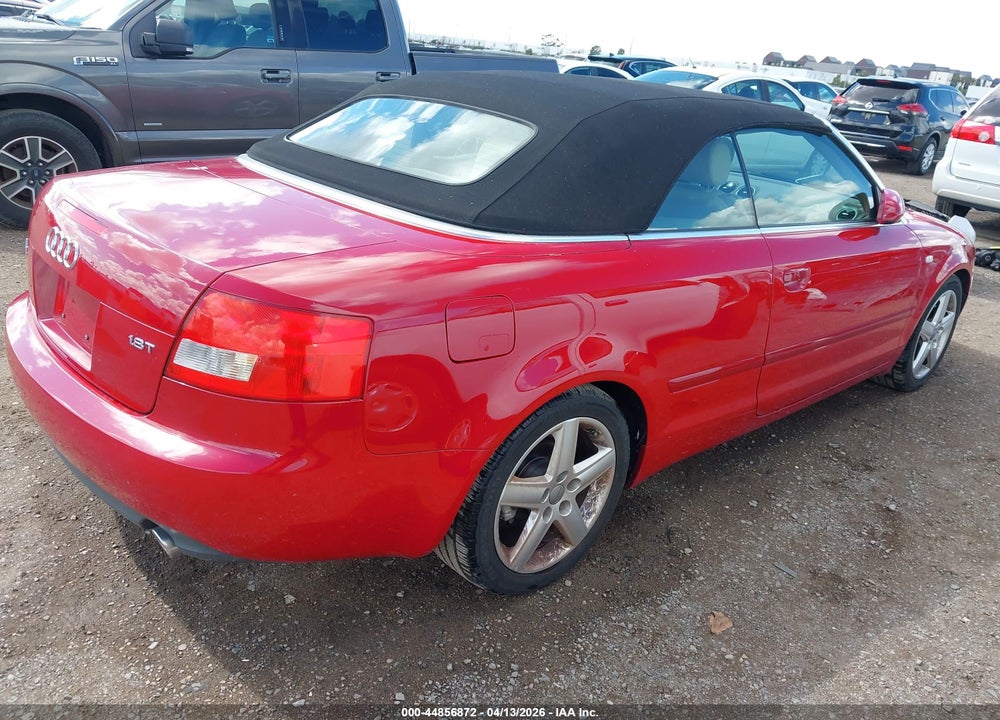 2005 AUDI A4 1.8T VIN: WAUAC48H55K009315