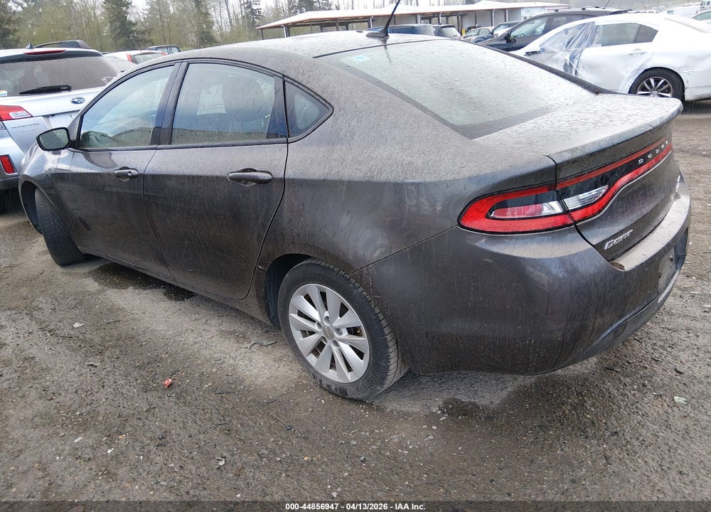 2014 DODGE DART SXT VIN: 1C3CDFBB2ED903872