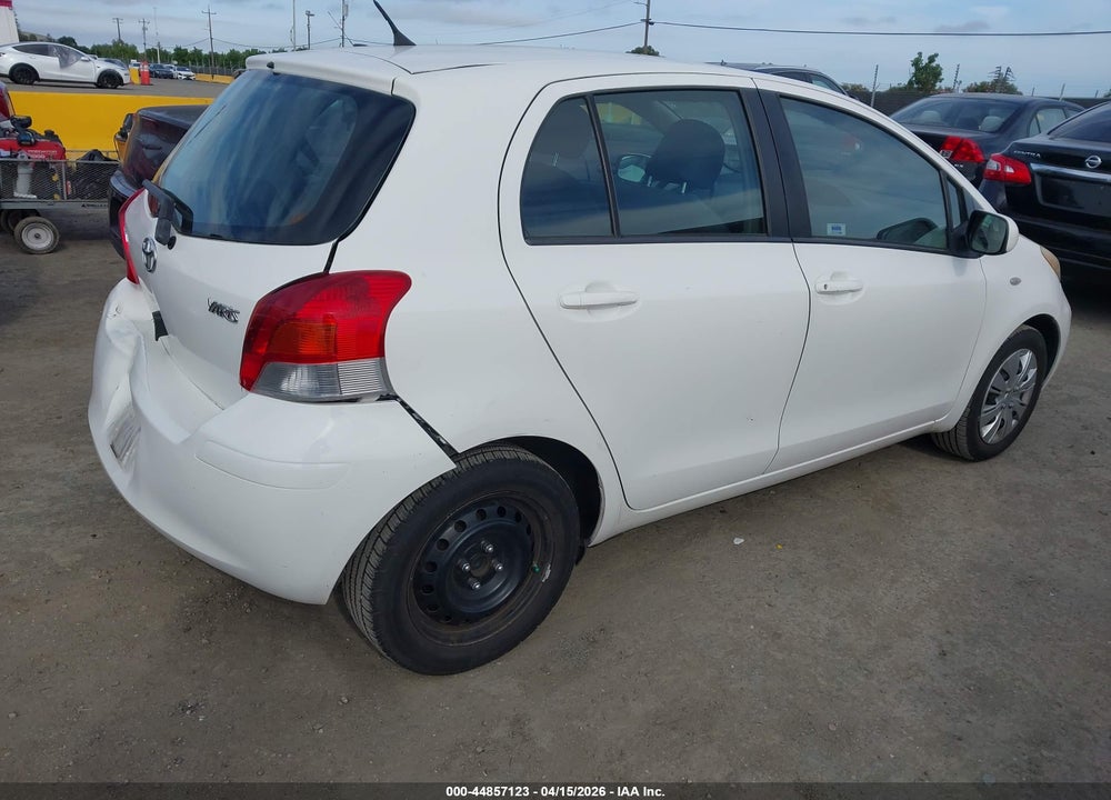 2009 TOYOTA YARIS VIN: JTDKT903795236434