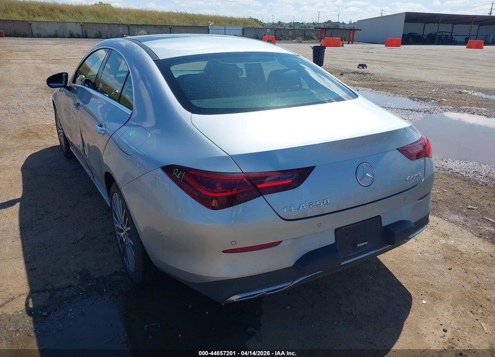 2025 MERCEDES-BENZ CLA 250 COUPE 4MATIC VIN: W1K5J4HB8SN512617