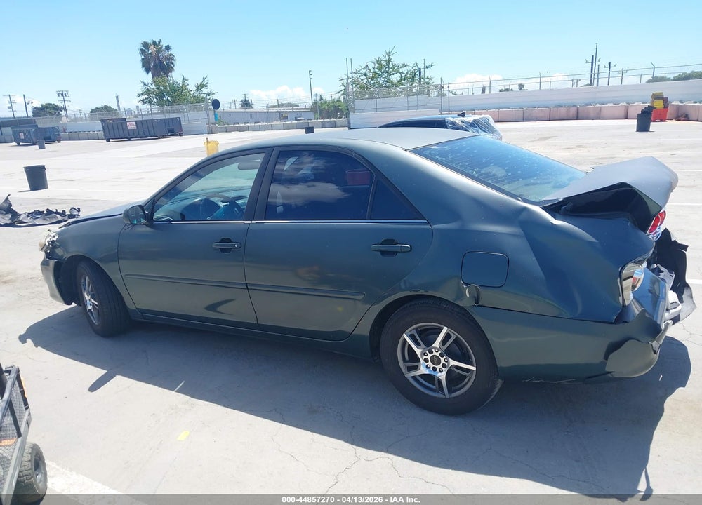 2005 TOYOTA CAMRY LE VIN: 4T1BE30K75U032999