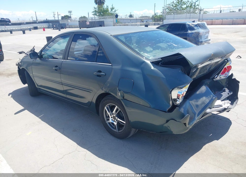 2005 TOYOTA CAMRY LE VIN: 4T1BE30K75U032999